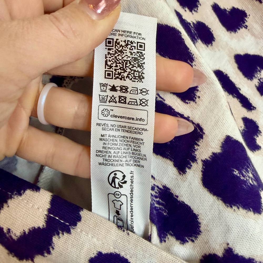 NWT Asos Design Midi Puff Ball Leopard Print Dress Size 4 - Picture 9 of 9